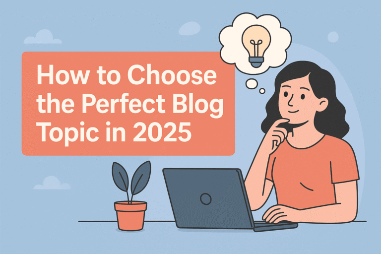 choose perfect Blog Topic